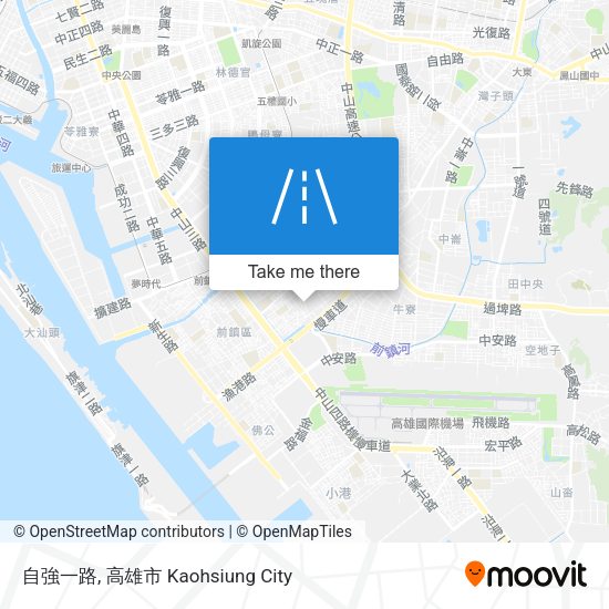 自強一路 map