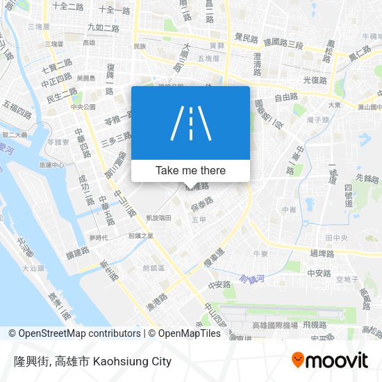 隆興街 map