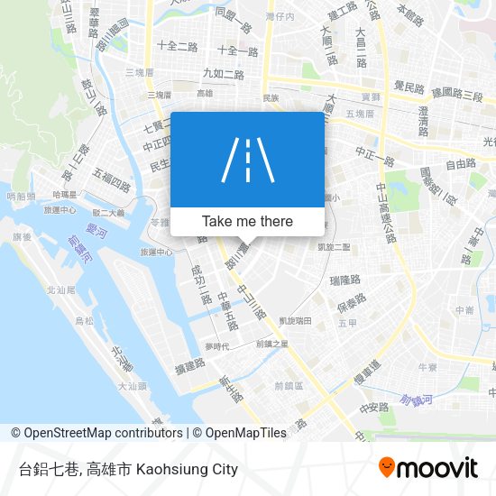 台鋁七巷 map