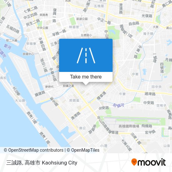 三誠路地圖
