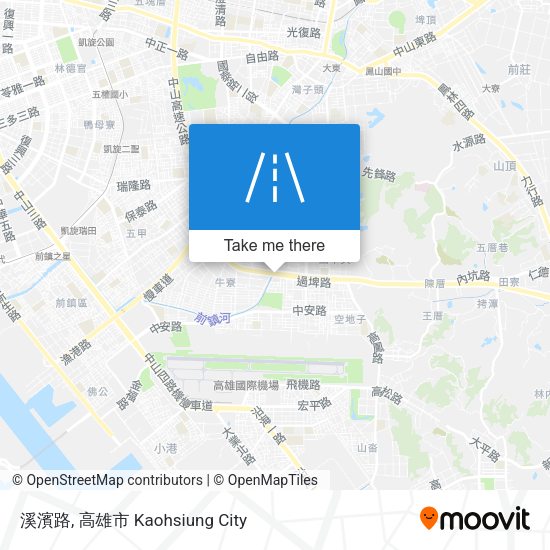 溪濱路地圖