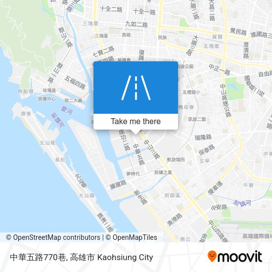 中華五路770巷 map