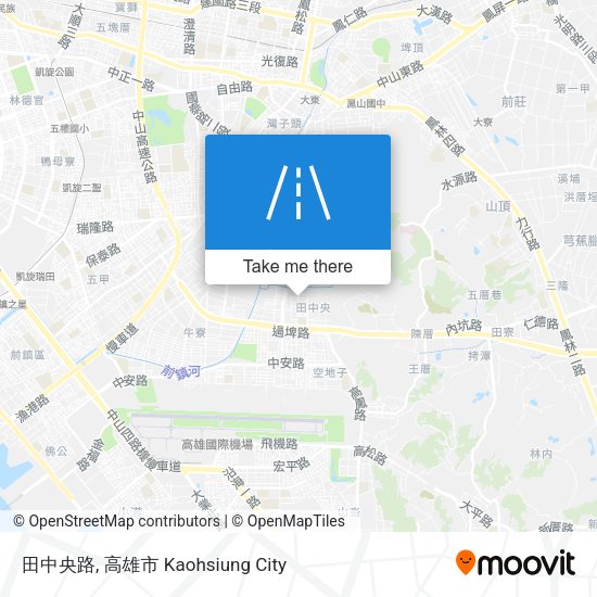 田中央路 map