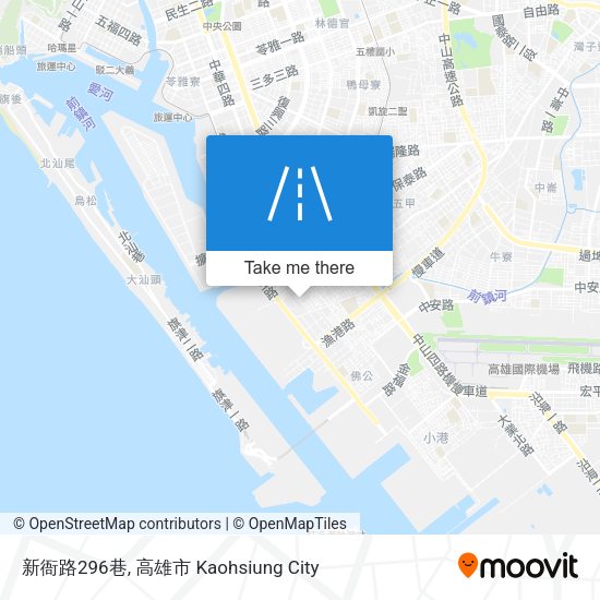新衙路296巷地圖