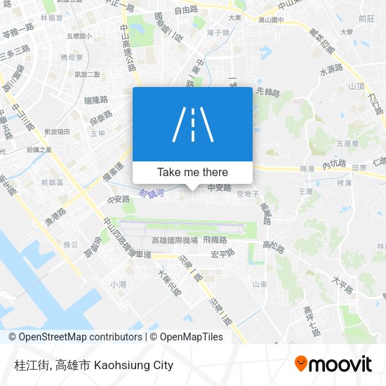 桂江街 map