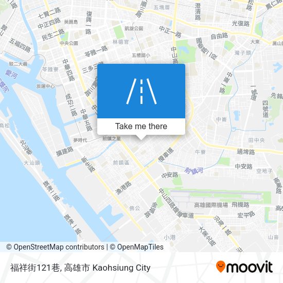 福祥街121巷地圖
