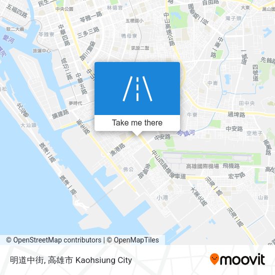 明道中街 map