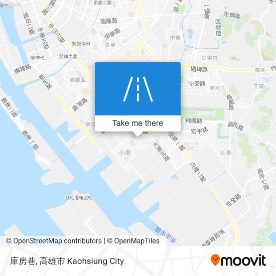 庫房巷地圖