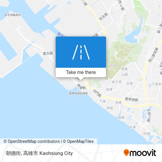 朝德街地圖