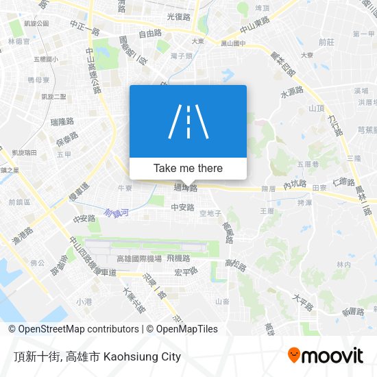 頂新十街 map