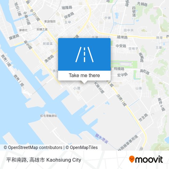 平和南路 map