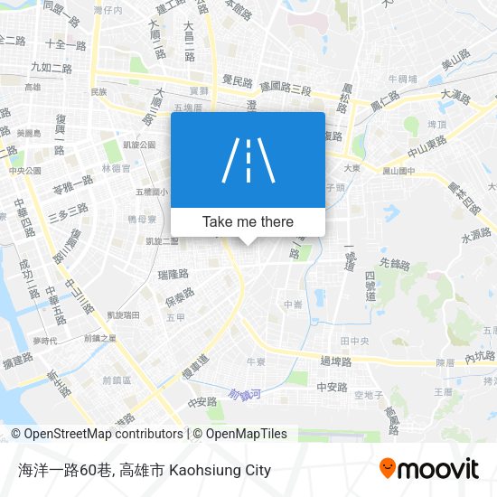 海洋一路60巷地圖