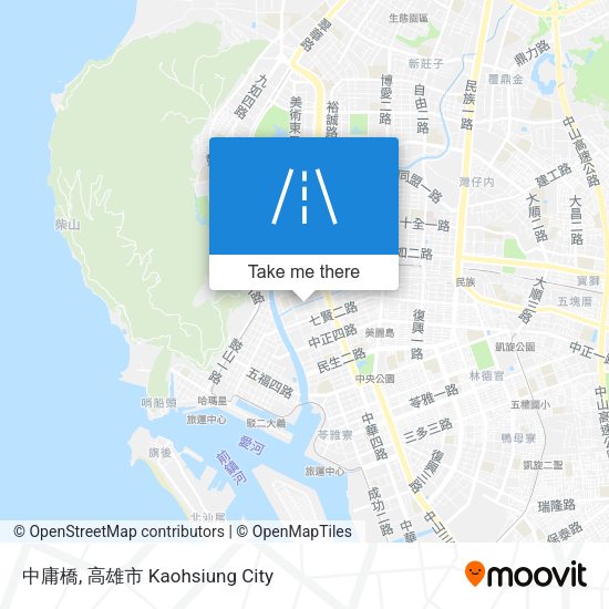 中庸橋 map