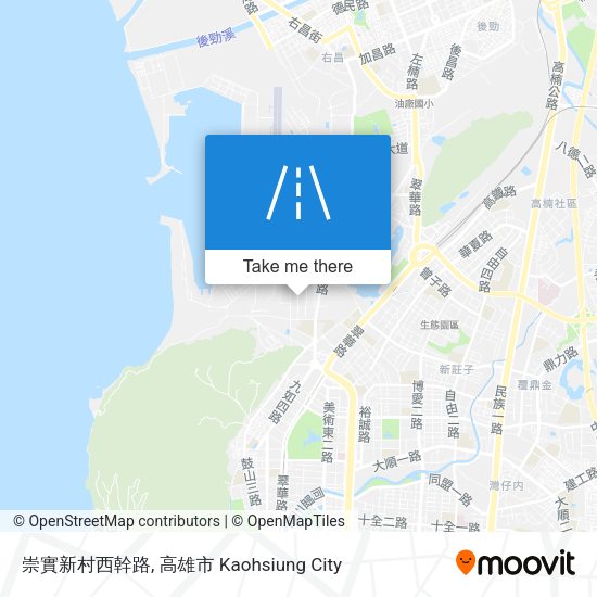 崇實新村西幹路地圖