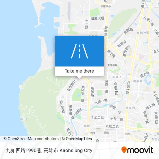 九如四路1990巷 map