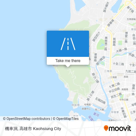 機車洞 map