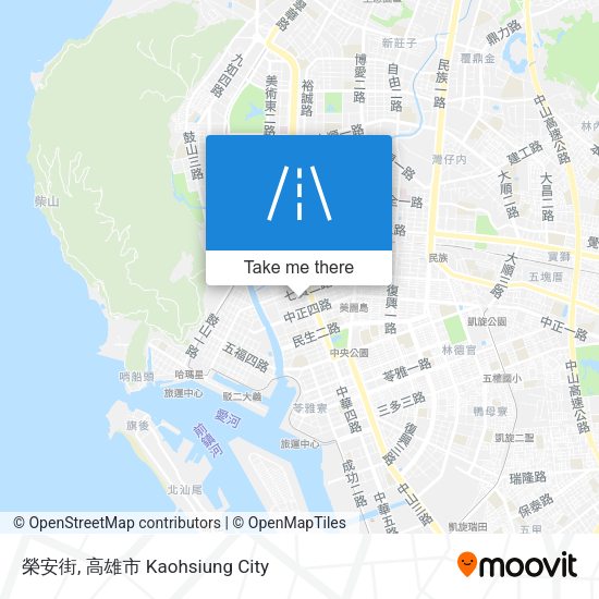 榮安街 map