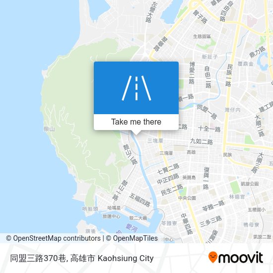 同盟三路370巷 map