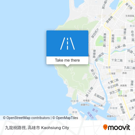 九龍樹路徑 map