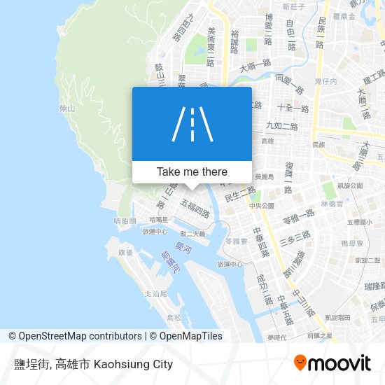 鹽埕街 map