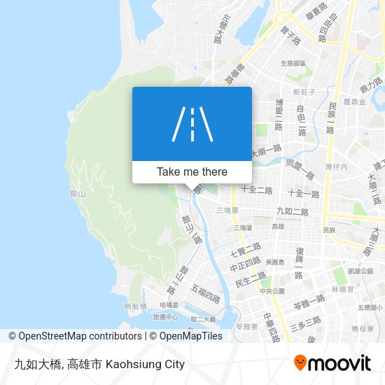 九如大橋 map