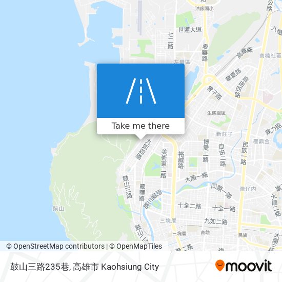 鼓山三路235巷 map