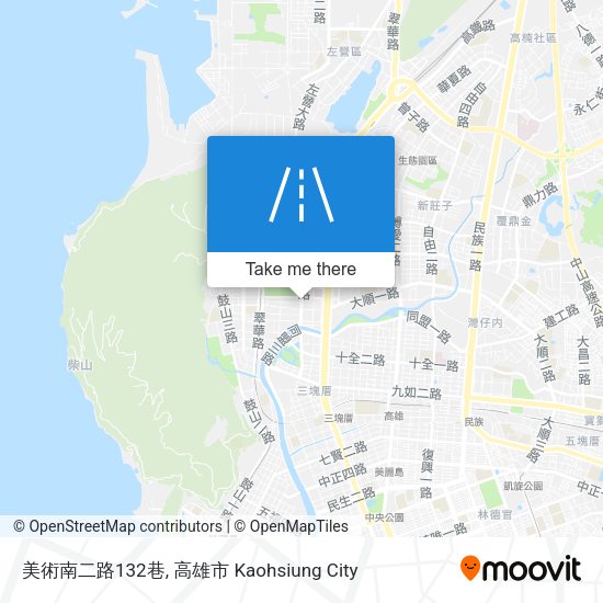 美術南二路132巷 map