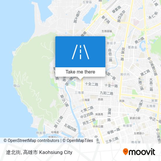 遼北街地圖