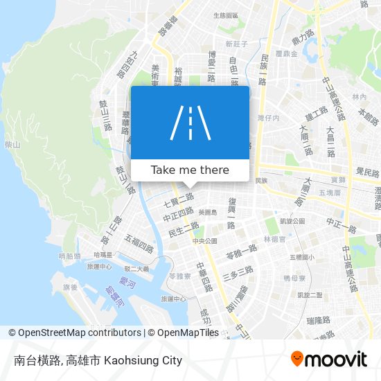 南台橫路 map