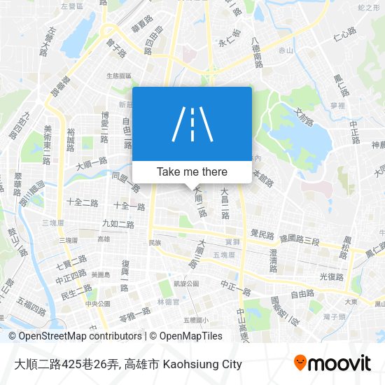 大順二路425巷26弄地圖