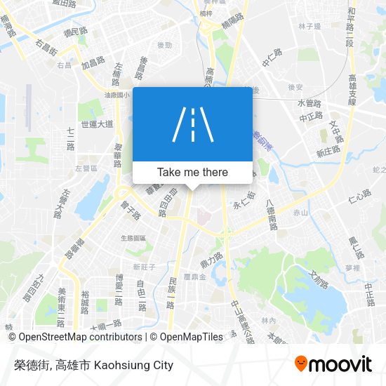 榮德街地圖