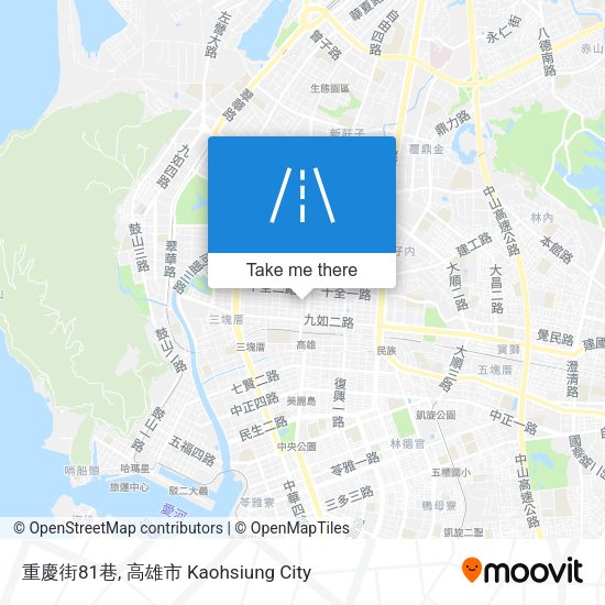 重慶街81巷 map