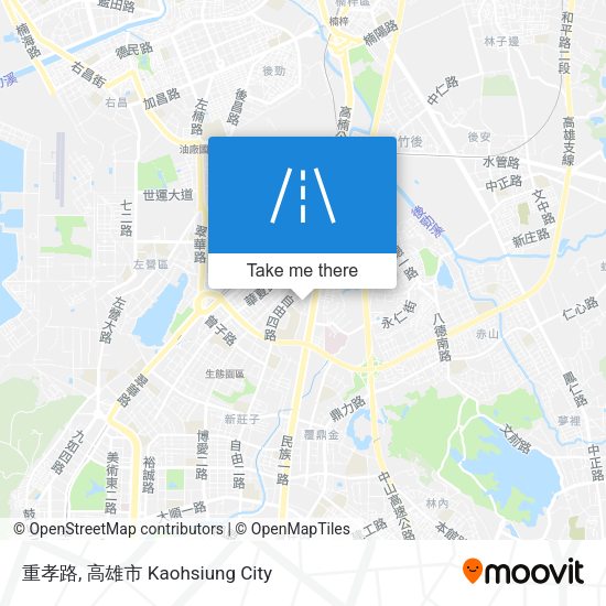 重孝路地圖