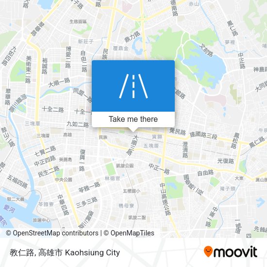 教仁路 map