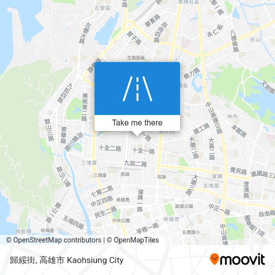 歸綏街 map