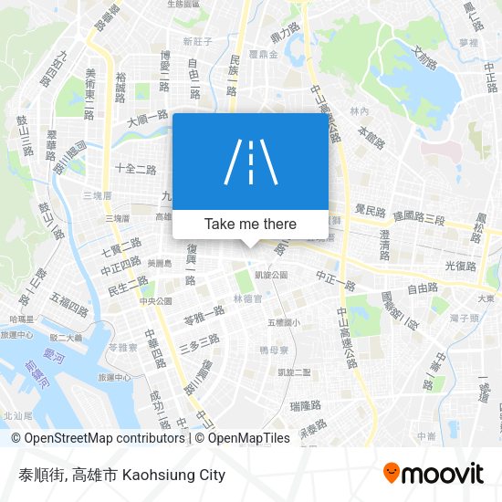 泰順街 map