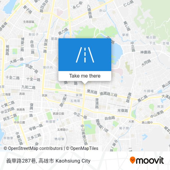 義華路287巷地圖