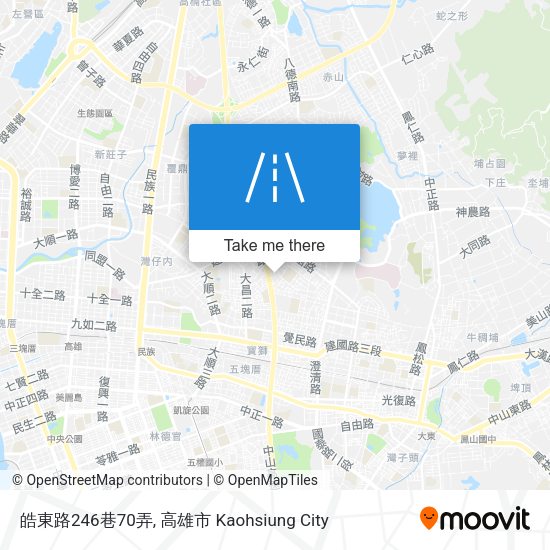 皓東路246巷70弄地圖