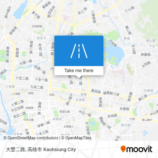 大豐二路地圖