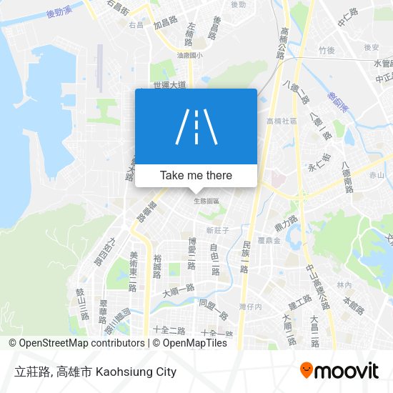 立莊路 map