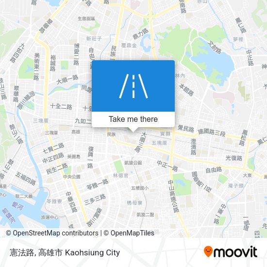 憲法路地圖