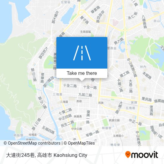大連街245巷地圖