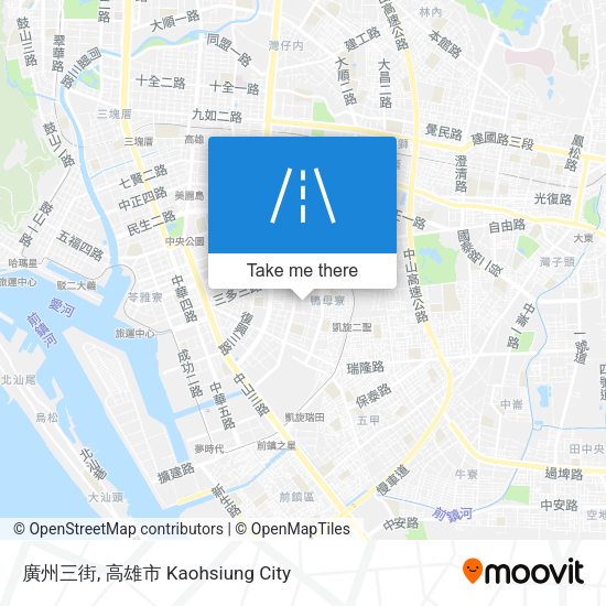 廣州三街地圖