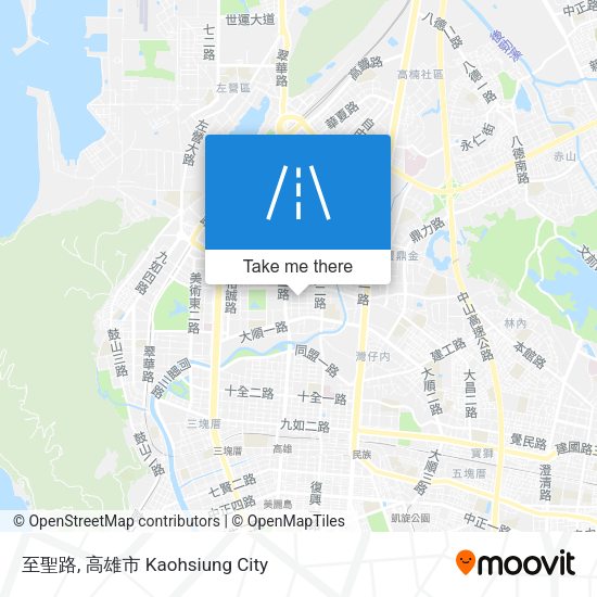 至聖路 map