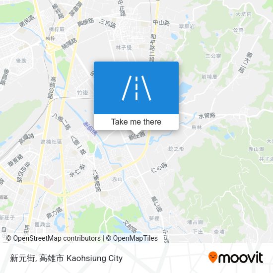 新元街地圖
