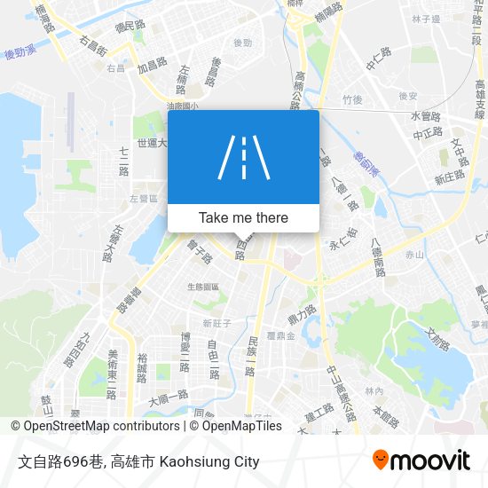 文自路696巷地圖