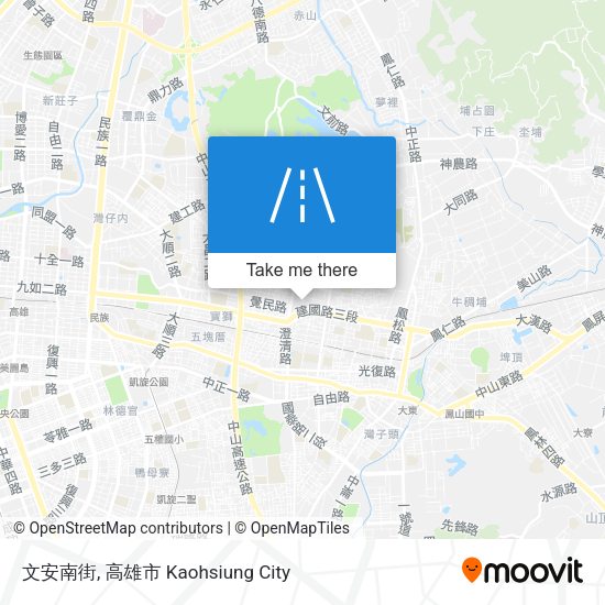 文安南街 map