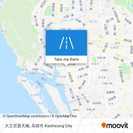 大立百貨天橋 map