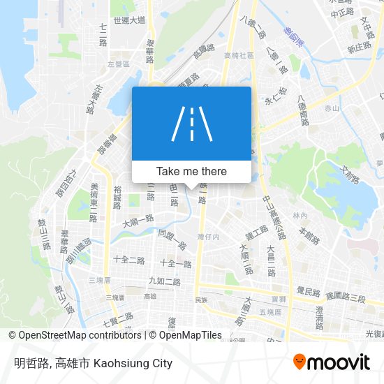 明哲路地圖
