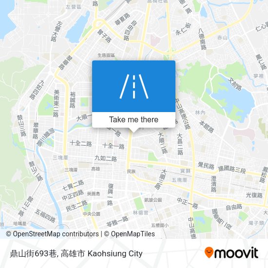 鼎山街693巷 map
